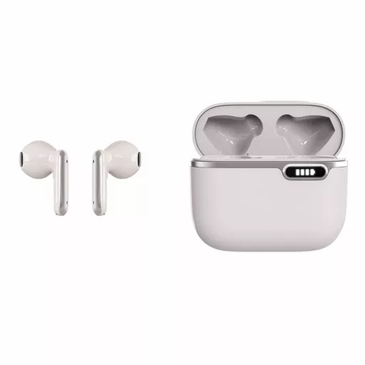Art vezeték nélküli fülhallgató TWS dokkolóval USB-C AP-TW-B4W fehér