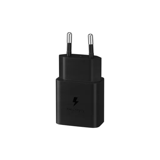 Samsung eredeti hálózati töltő USB-C + USB-C – USB-C kábel PD 3A 15W EP-T1510XBEGEU fekete blister