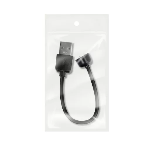 Xiaomi USB-A töltőkábel Mi Band 5 / Mi Band 6 0,15 m fekete