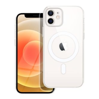   Clear Mag Cover tok iPhone 12  (STR / kameravédős) Magsafe kompatibilis átlátszó