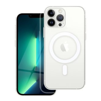   Clear Mag Cover tok iPhone 13 PRO MAX  (STR / kameravédős) Magsafe kompatibilis átlátszó