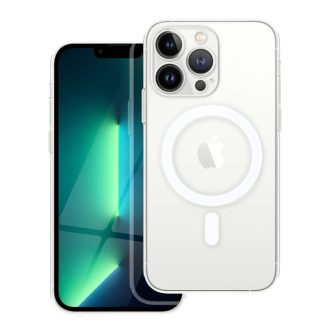   Clear Mag Cover tok iPhone 13 PRO  (STR / kameravédős) Magsafe kompatibilis átlátszó