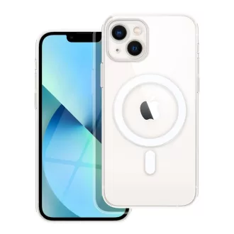   Clear Mag Cover tok iPhone 13  (STR / kameravédős) Magsafe kompatibilis átlátszó