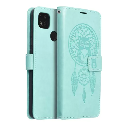 Mezzo Flip tok XIAOMI Redmi 9C / 9C NFC dreamcatcher zöld