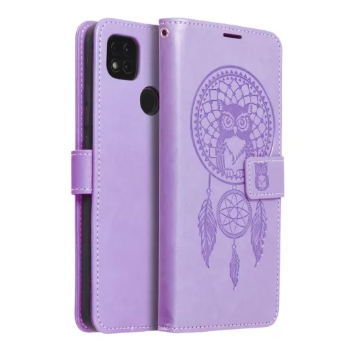 Mezzo Flip tok XIAOMI Redmi 9C / 9C NFC dreamcatcher lila