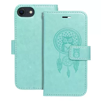   Mezzo Flip tok iPhone 7 / 8 / SE 2020 / SE 2022 dreamcatcher zöld