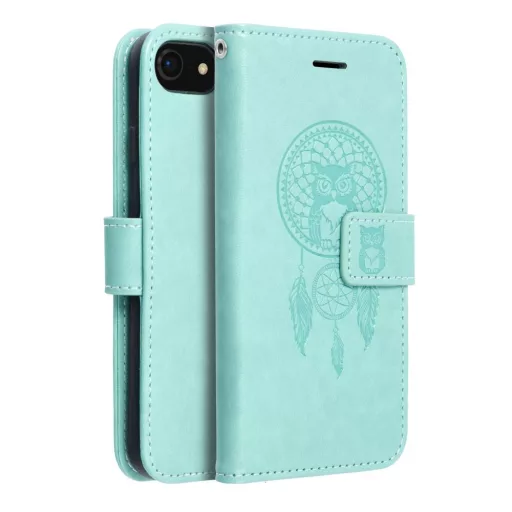 Mezzo Flip tok iPhone 7 / 8 / SE 2020 / SE 2022 dreamcatcher zöld