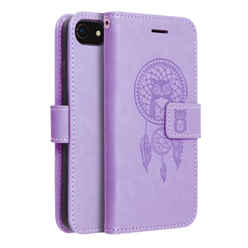 Mezzo Flip tok iPhone 7 / 8 / SE 2020 / SE 2022 dreamcatcher lila