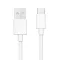 OPPO eredeti USB-A – USB-C töltőkábel 3A DL143 1 m fehér