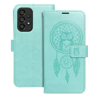 Mezzo Flip tok SAMSUNG A12 / M12 dreamcatcher zöld