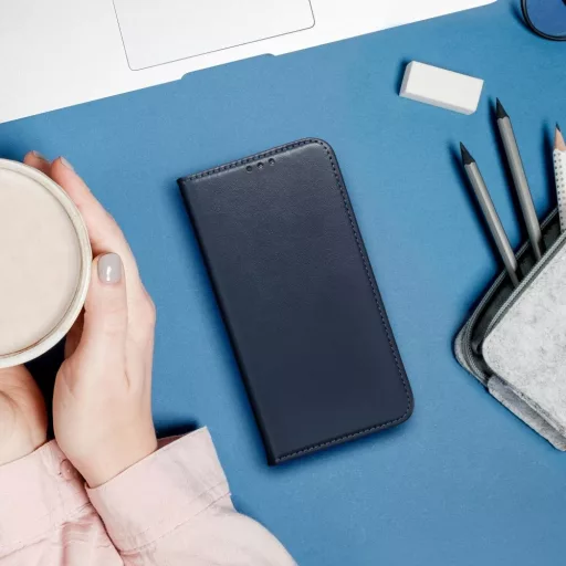 SMART MAGNETO Flip tok SAMSUNG A13 5G / A04S sötétkék