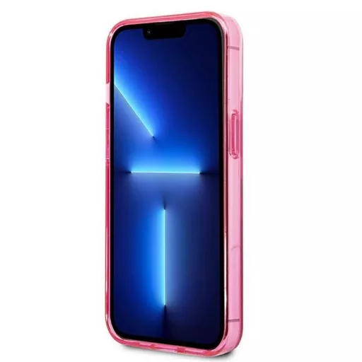 KARL LAGERFELD tok iPhone 13 Pro KLHCP13LTGKCP (K Choupette Centered) rózsaszín
