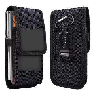   OXFORD univerzális telefontok függőleges 3-as modell iPhone 11 / 11 Pro / 12 / 12 Pro / 13 / 13 Pro / Samsung A10 / A41 / A50 / A51 / Huawei P30 Lite / P40 / P8 / P9 Lite fekete