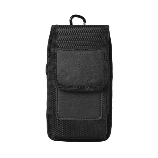 OXFORD univerzális telefontok függőleges 3-as modell iPhone 11 / 11 Pro / 12 / 12 Pro / 13 / 13 Pro / Samsung A10 / A41 / A50 / A51 / Huawei P30 Lite / P40 / P8 / P9 Lite fekete