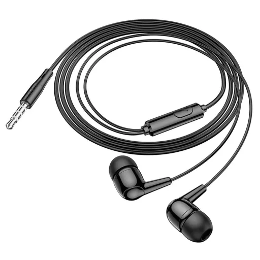 Hoco vezetékes fülhallgató 3,5 mm jack M97 fekete