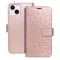 Mezzo Flip tok iPhone 14 mandala rozéarany