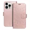 Mezzo Flip tok iPhone 14 Pro mandala rozéarany