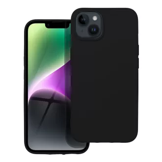 Szilikon tok iPhone 14 fekete
