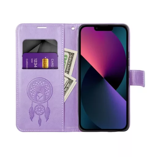 Mezzo Flip tok iPhone 12 / 12 Pro dreamcatcher lila