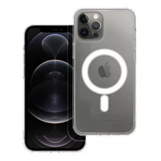   Clear Mag Cover tok iPhone 12 PRO MAX  (STR) Magsafe kompatibilis átlátszó