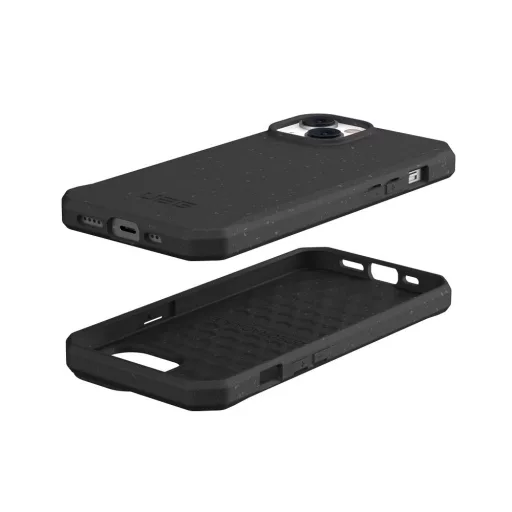 UAG Urban Armor Gear tok BIODEGRADABLE OUTBACK for iPhone 14 Plus fekete