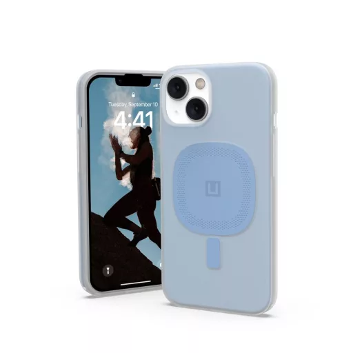 UAG Urban Armor Gear tok LUCENT 2.0 [U] Magsafe kompatibilis for iPhone 14 Plus cerulean