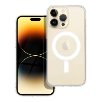   Clear Mag Cover tok iPhone 14 PRO MAX  (STR) Magsafe kompatibilis átlátszó