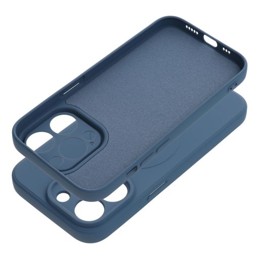 SILICONE MAG COVER Magsafe kompatibilis tok iPhone 14 Pro kék