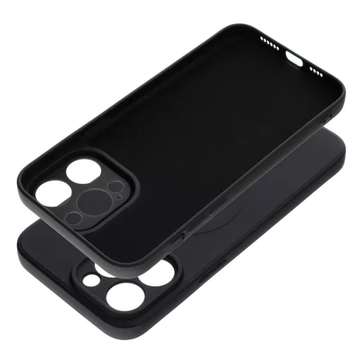 SILICONE MAG COVER Magsafe kompatibilis tok iPhone 14 Pro Max fekete