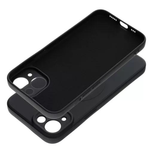SILICONE MAG COVER Magsafe kompatibilis tok iPhone 14 fekete