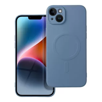   SILICONE MAG COVER Magsafe kompatibilis tok iPhone 14 Plus kék