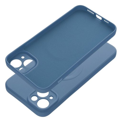 SILICONE MAG COVER Magsafe kompatibilis tok iPhone 14 Plus kék