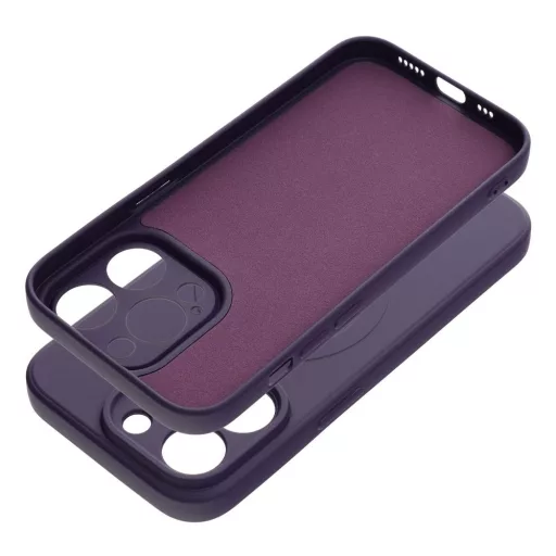 Silicone Mag Cover tok iPhone 14 PRO MagSafe kompatibilis sötétlila