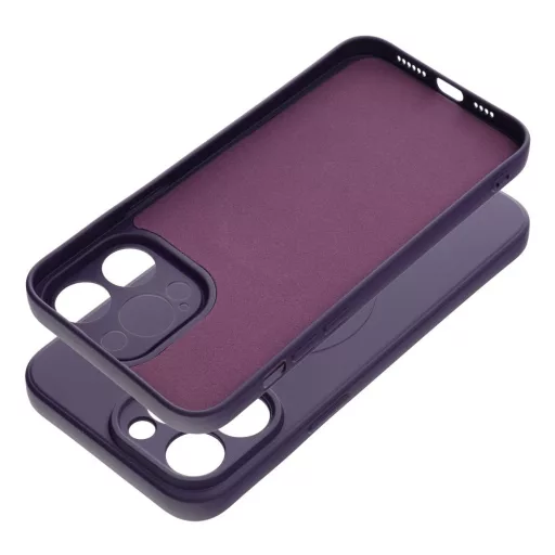 SILICONE MAG COVER Magsafe kompatibilis tok iPhone 14 Pro Max dark lila
