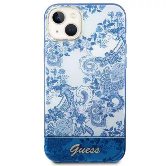   GUESS tok iPhone 14 Plus GUHCP14MHGPLHB (IML Electro Cam TDJ) kék