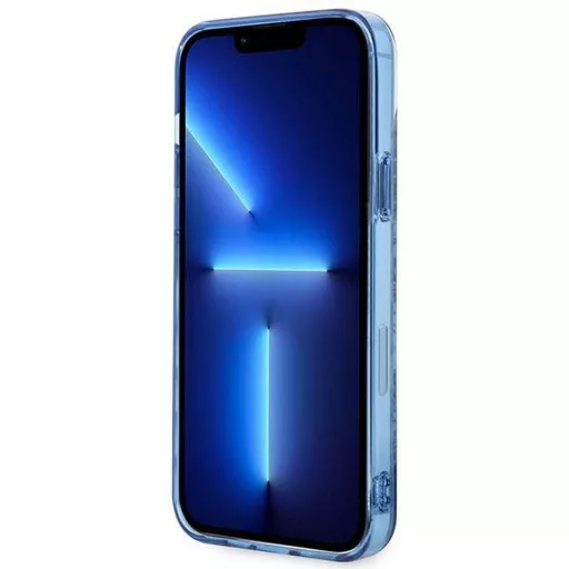 GUESS tok iPhone 14 Plus GUHCP14MHGPLHB (IML Electro Cam TDJ) kék