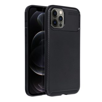 Carbon premium tok iPhone 12 PRO MAX  fekete