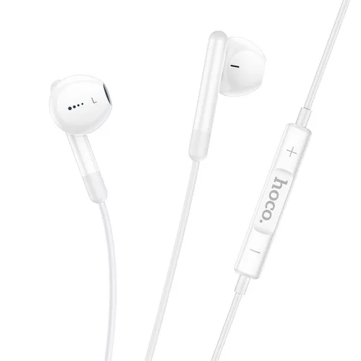 Hoco M93 vezetékes fülhallgató USB-C fehér