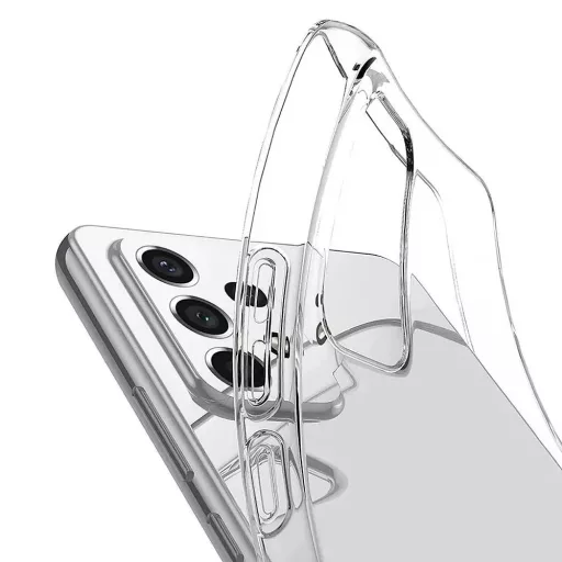 Szilikon tok Samsung A23 5G Clear Case 2 mm Box átlátszó