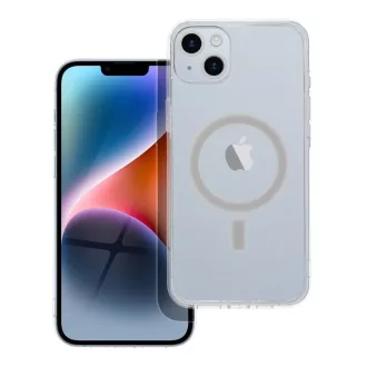   Clear Mag Cover tok iPhone 14 PLUS  (STR / kameravédős) Magsafe kompatibilis átlátszó