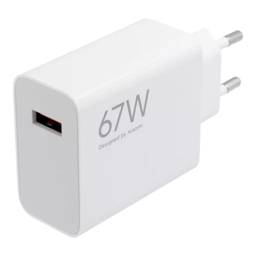 Xiaomi eredeti hálózati töltő USB-A QC3.0 3A 67W MDY-12-EH fehér bulk