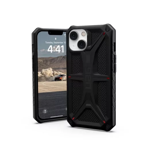 UAG Urban Armor Gear tok MONARCH for iPhone 14 Plus kevlar fekete