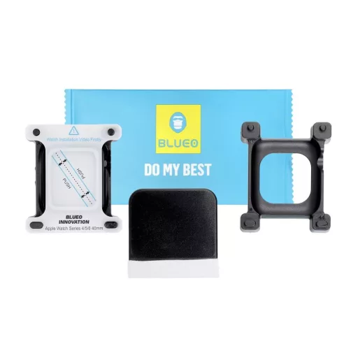 5D Mr. Monkey Üvegfólia -  Apple Watch SE / SE 2 / SE 3 40MM fekete (Anti-Static Strong HD)