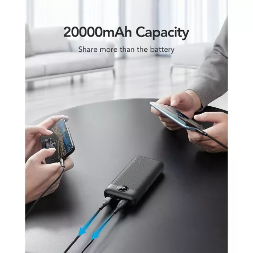 Veger L20S (VP2039PD / W2039PD) powerbank PD QC3.0 2A 20W 20000 mAh Fehér