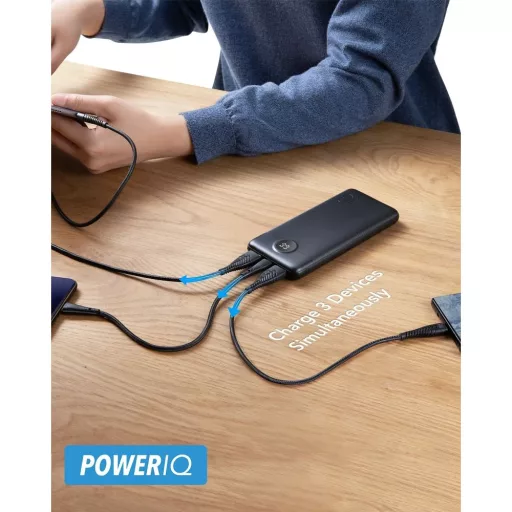 Powerbank Veger L10 (W1105) 10000 mAh Fekete