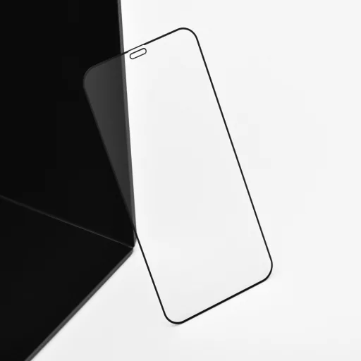 5D teljes felületen ragasztott kijelzővédő Üvegfólia Xiaomi 13 fekete