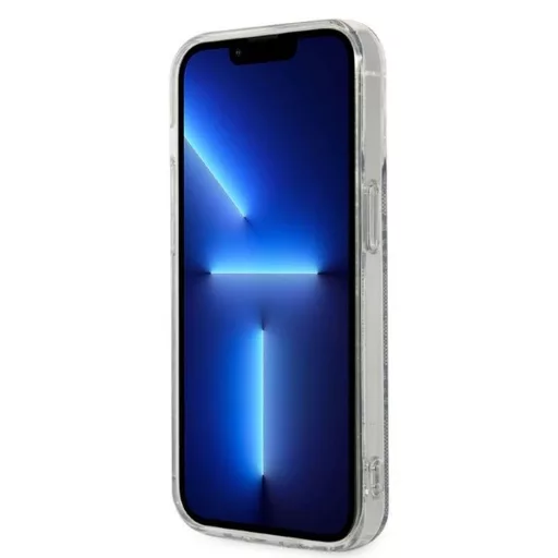 GUESS set iPhone 14 Pro Magsafe kompatibilis GUBPP14LH4EACSB (Bundle Pack / Case + Charger / 4G) arany kék