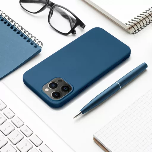 Szilikon tok SAMSUNG A54 5G kék