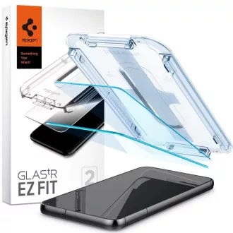   SPIGEN Üvegfólia GLAS.TR ”EZ FIT” 2-pack  SAMSUNG S23 Plus átlátszó