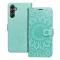 Mezzo Flip tok SAMSUNG A14 4G / A14 5G mandala zöld